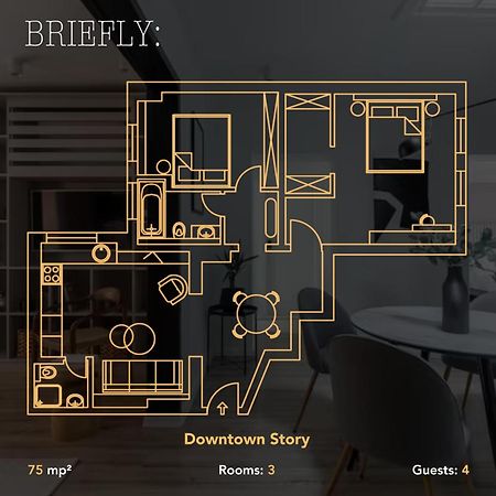 شقة Downtown Story By Urbanesq بوخارست المظهر الخارجي الصورة